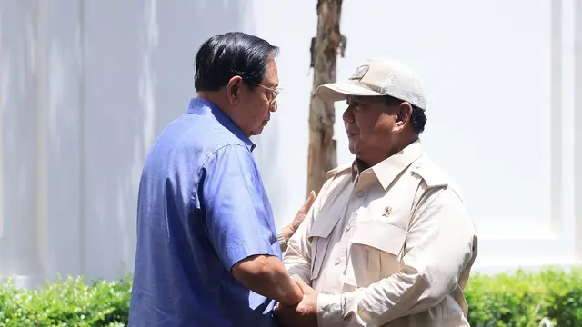 Temui SBY di Pacitan, Prabowo Laporkan Hasil Pilpres ke Komandan