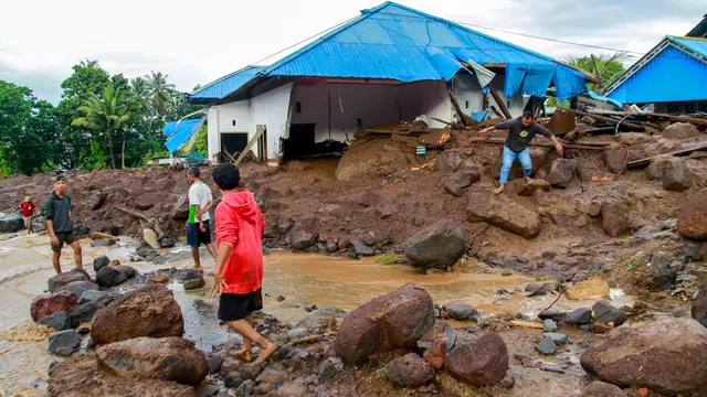 Sempat Terhenti Akibat Banjir Susulan, Pencarian 1 Korban Hilang Banjir Bandang Ternate Kembali Dilanjutkan