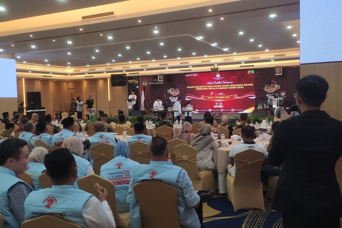 KPU Batam Larang Alat Elektronik di Debat Pilkada Kedua