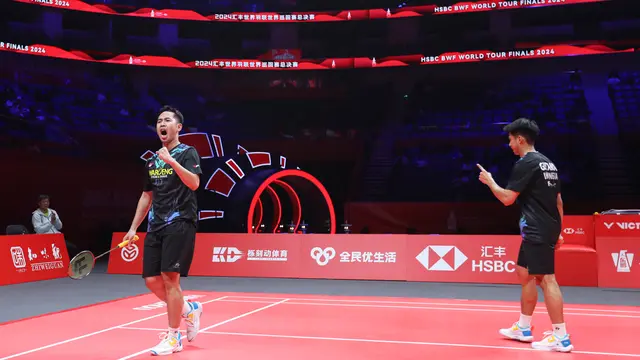 Hasil BWF World Tour Finals 2024: Gebuk Ganda Malaysia, Sabar/Reza Lolos ke Semifinal